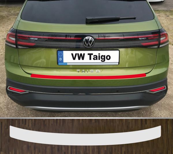 Clear Protective Foil Bumper Transparent VW Taigo built from 2022
